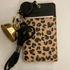 Card case and sanitizer holder strap